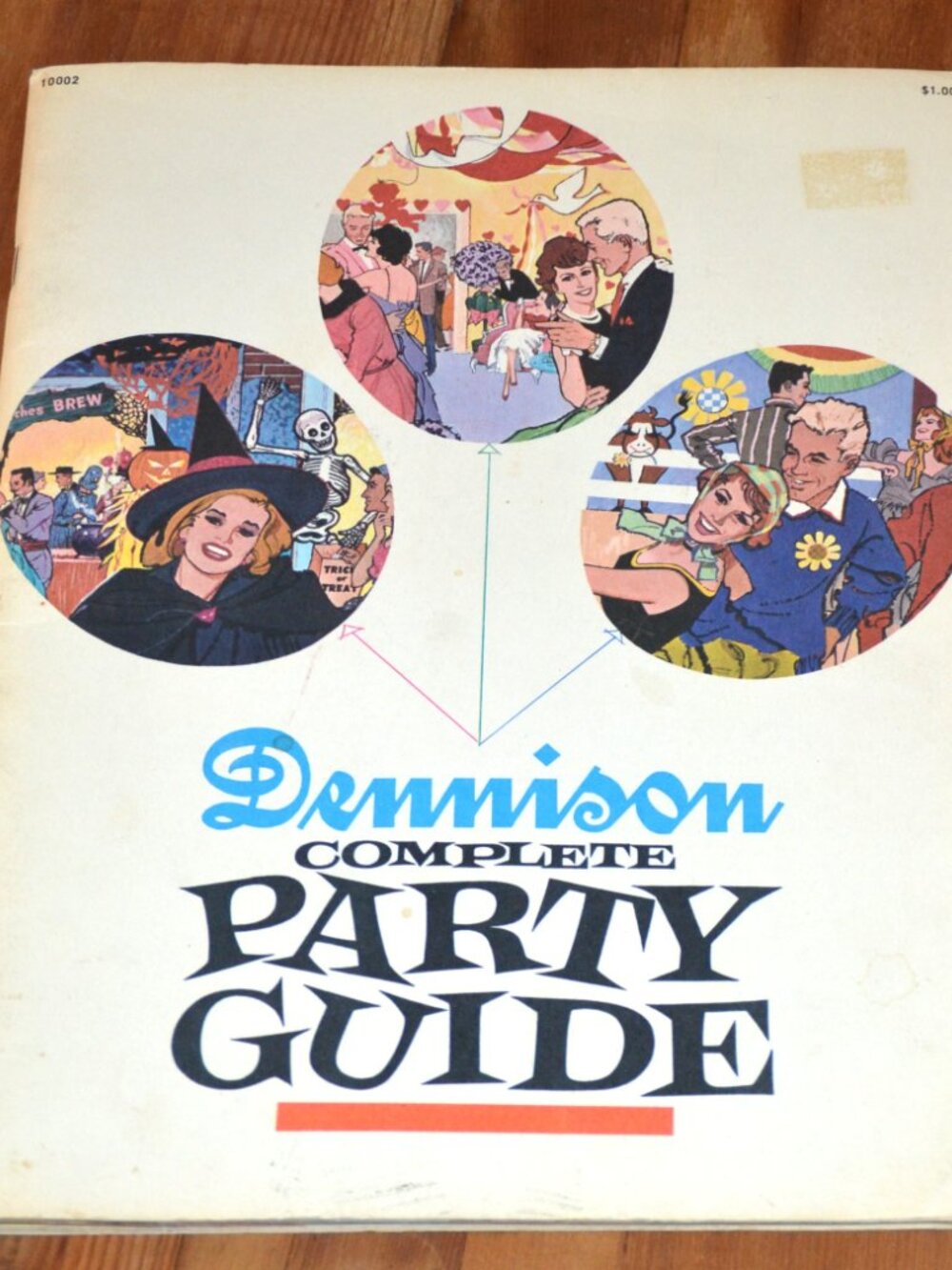 Vintage 1961 Dennison Complete Party Guide Book